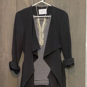 Stripe Tahari Top!! Excellent buy!!